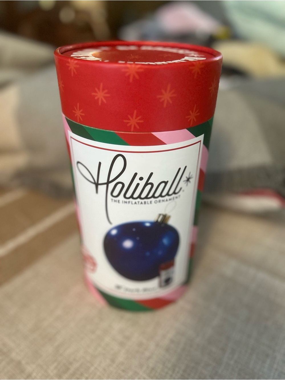Holiball 30” Blue Inflatable Ornament - NEW!